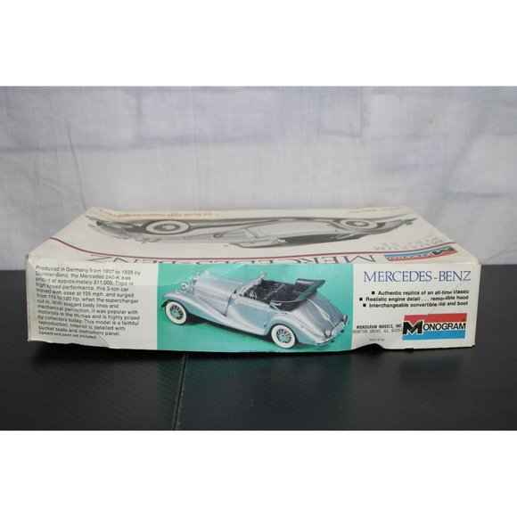 The Classic Mercedes Benz Model Kit with original box - Picture 5 of 7
